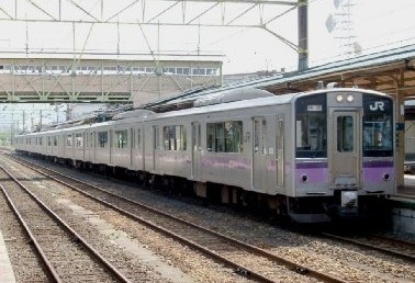 701系0番台快速8連